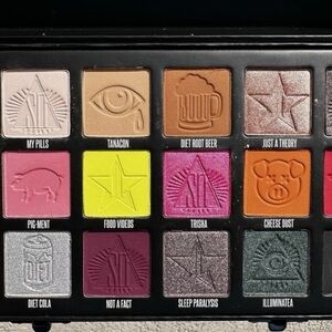 Jeffree Star Vibrant Eyeshadow Collection